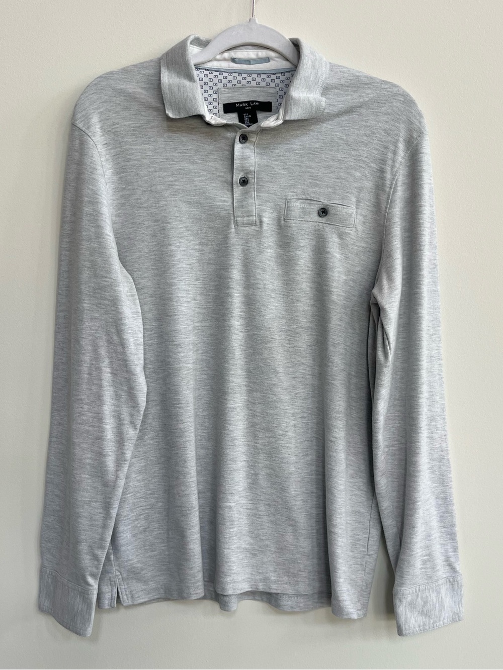 Mark Law Luxury Long-Sleeve Polo